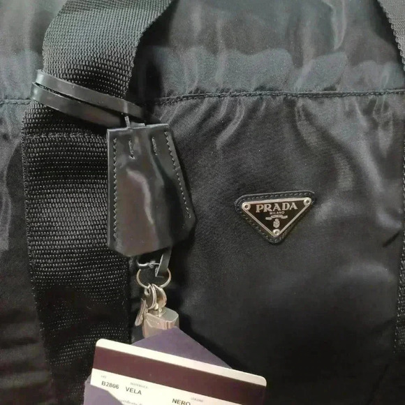 Prada  Black Tessuto Travel Bag - Picture 9 of 16